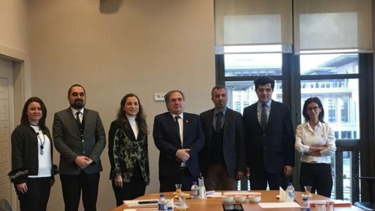 Rektör Çakar, Prof. Dr. İbrahim Saraçoğlu ile bir araya geldi