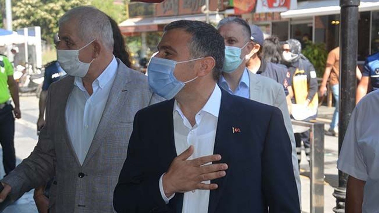 ŞEHİR MERKEZİNDE KORONA DENETİMİ…