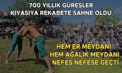 700 YILLIK GÜREŞLERİN AĞASI AHMET MUTLU OLDU