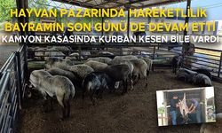 BESİCİLER ELLERİNDE KALAN SON HAYVANLARI SATMAYA ÇALIŞTI
