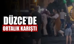 İKİ KADIN GRUBU ARASINDA YAŞANAN KAVGA KAMERALARA YANSIDI