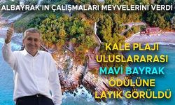 MAVİ BAYRAK DÜZENLENECEK TÖRENLE GÖNDERE ÇEKİLECEK