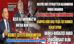 DÜZCE’DE SİYASETTEN MENFAAT VE RANT KAZANMAYAN İKİ İNSAN