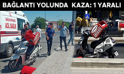 OTOMOBİLLE MOTOSİKLET ÇARPIŞTI