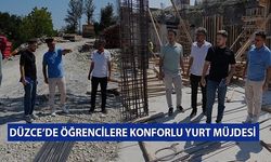 AKÇAKOCA YURT İNŞAATI PLANLANAN TAKVİME GÖRE İLERLİYOR