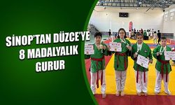 DÜZCELİ MİNİK KURAŞÇILARDAN MADALYA YAĞMURU