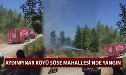 İTFAİYE EKİPLERİNDEN ANINDA MÜDAHALE