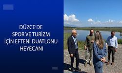 "EFTENİ DUATLONU" İÇİN HAZIRLIKLAR TAMAMLANIYOR
