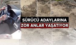 EHLİYET EĞİTİM VE SINAV PARKURUNUN HALİ TEPKİLERE NEDEN OLDU