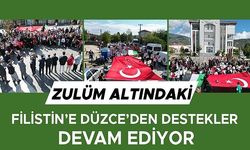 İMAM HATİP LİSESİ ÖĞRENCİLERİNDEN GAZZE’YE DESTEK YÜRÜYÜŞÜ