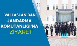 JANDARMA KOMUTANI TETİK’TEN ÇALIŞMALARI HAKKINDA BİLGİ ALDI