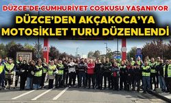 VALİ ASLAN DA MOTOSİKLET TURUNA KATILDI