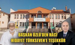 “BU ANLAMLI YATIRIM İÇİN GÖNÜLDEN TEŞEKKÜRLERİMİ SUNUYORUM”