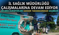 BELMEK KURSİYERLERİ KANSER TARAMASINDAN GEÇİRİLDİ
