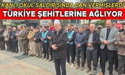 DÜZCE’DE ŞEHİT ÖĞRETMEN VE ÖĞRENCİLER İÇİN GIYABİ CENAZE NAMAZI KILINDI