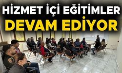 VETERİNER İŞLERİ TEKNİK PERSONELİ BİLGİLENDİRİLDİ