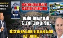 BU VİZYON DÜZCE’NİN ŞEHİR KİMLİĞİNİ KAZANDIRACAK