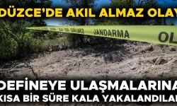 KAÇAK KAZI YAPAN İKİ KİŞİ JANDARMA TARAFINDAN GÖZALTINA ALINDI