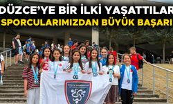 14 MADALYA İLE DÜZCE’YE DÖNDÜLER
