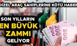 MOTORİN FİYATLARI 90 TL’NİN ÜZERİNE ÇIKACAK