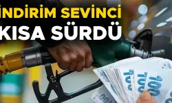 MOTORİNE İNDİRİMİN ARDINDAN ZAM GELDİ