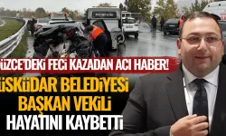 ÜSKÜDAR BELEDİYE BAŞKAN VEKİLİ DÜNDAR ZİYA GÜLTEKİN HAYATINI KAYBETTİ