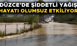 DERE TAŞTI, YOLLAR GÖLE DÖNDÜ
