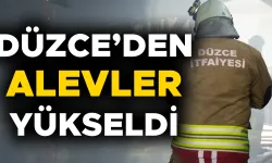 YANGIN İTFAİYE EKİPLERİ TARAFINDAN KONTROL ALTINA ALINDI