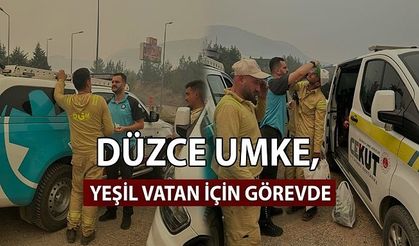 KARABÜK’TEKİ ORMAN YANGININA DESTEK İÇİN SAHADALAR