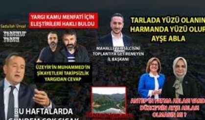 ANTEP'İN FATMA ABLASI VARDA DÜZCE'NİN AYŞE ABLASI OLMASIN MI ?