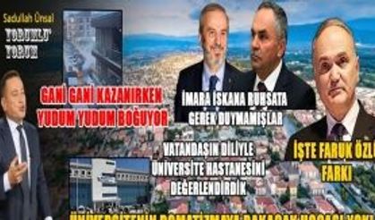“HEP BANA HEP BANA” OLMAZ DÜZCE’YE FAYDANIZ OLSUN!