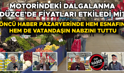“MOTORİN FİYATLARI DÜŞERSE, HER ŞEYİN FİYATI DÜŞER”