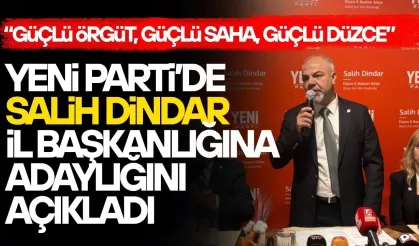 DİNDAR: “AYRIŞTIRMAYA DEĞİL, BİRLEŞTİRMEYE GELİYORUZ”