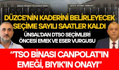“BU SEÇİMİ ESER ORTAYA KOYANLAR KAZANACAK”
