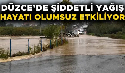 DERE TAŞTI, YOLLAR GÖLE DÖNDÜ