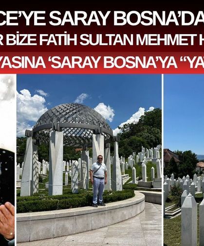 ALİYA İZZETBEGOVİÇ’İN KABRİNİ ZİYARET ETTİ