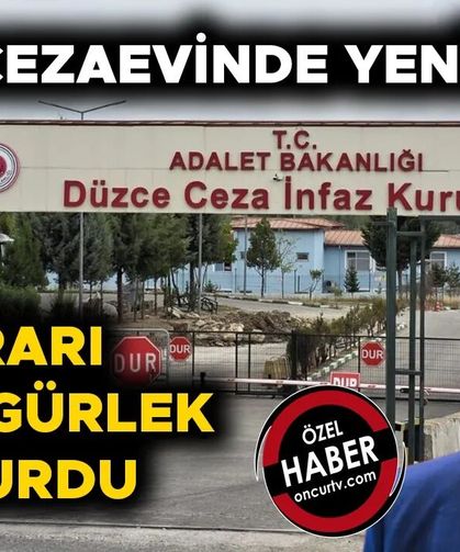 O MAHKUMLAR İÇİN YENİ ALANLAR OLUŞTURULUYOR