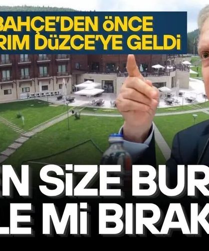 BAŞKAN AZİZ YILDIRIM’DAN TOPUK YAYLASI TESİSLERİNE BASKIN