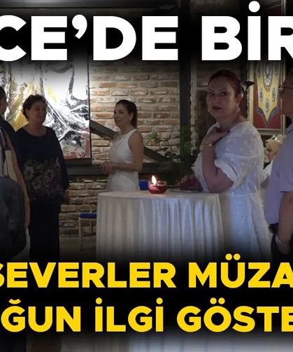 BİRBİRİNDEN GÜZEL ESERLER SATIŞA SUNULDU