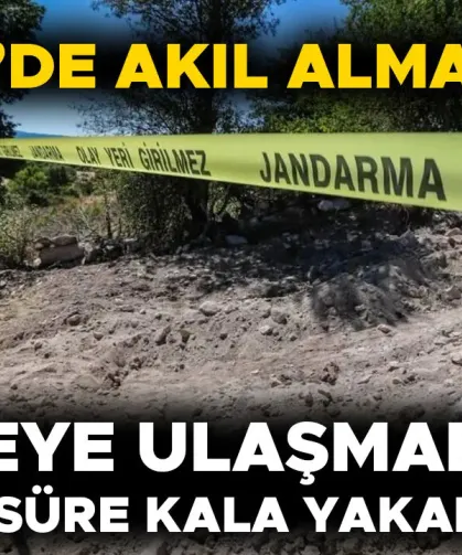 KAÇAK KAZI YAPAN İKİ KİŞİ JANDARMA TARAFINDAN GÖZALTINA ALINDI