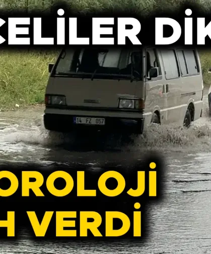 KAVURCU SICAKLAR YERİNİ SAĞNAK YAĞIŞA BIRAKACAK