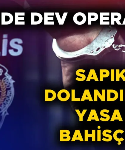 ÇOK SAYIDA KİŞİ GÖZLTINA ALINDI