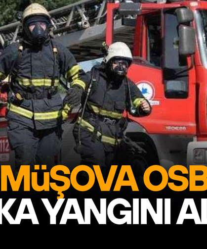 GÜMÜŞOVA OSB’DE FABRİKA YANGINI ALARMI