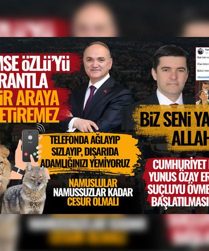 ÇAKALLARA, VASIFSIZLARA FARUK ÖZLÜ’YÜ YEDİRMEYİZ!