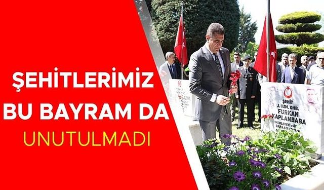 VALİ ASLAN ŞEHİT ANNE VE BABALARININ KURBAN BAYRAMINI KUTLADI