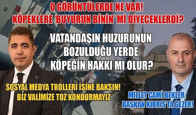 “CAMİ MESELESİNİ Mİ ÇÖZMEYE GİTTİN EY YILMAZ YILDIZ?”