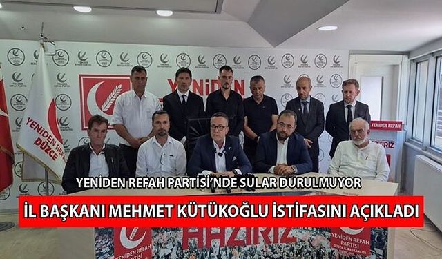 “GENEL BAŞKANIMIZ FATİH ERBAKAN’IN YANINDAYIM”