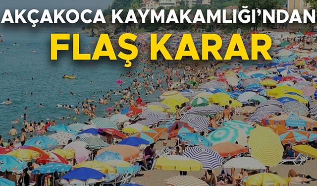 İLÇE GENELİNDE DENİZE GİRMEK YASAKLANDI