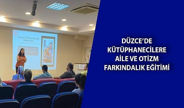 KÜTÜPHANE ÇALIŞANLARINA “AİLE İÇİ BİLGİ VE MEDYA OKURYAZARLIĞI” EĞİTİMİ