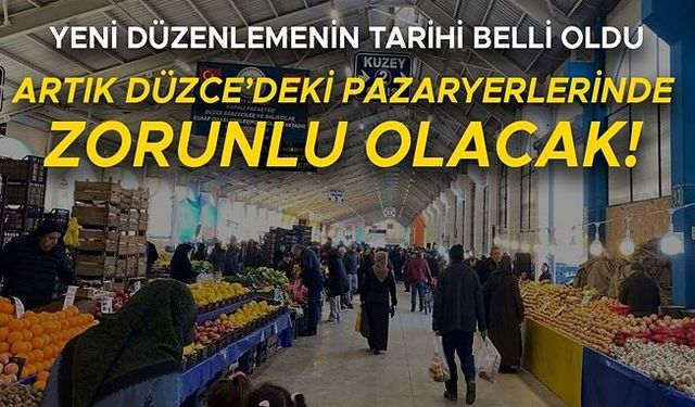 VATANDAŞLAR PAZAR ALIŞVERİŞİNİ KESİNTİSİZ YAPABİLECEK